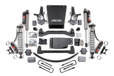 BDS 6 Inch Lift Kit FOX Performance Elite Coilover 2007-2013 Chevy Silverado\GMC Sierra 1500 4WD - Blocks