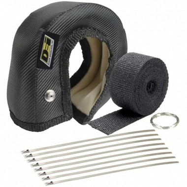 DEI ONYX SERIES T4 TURBO SHIELD & INSTALL KIT UNIVERSAL - FITS MOST T4 TURBOCHARGERS