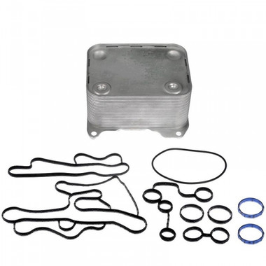 Bostech Engine Oil Cooler Kit 2008 to 2010 6.4L Powerstroke -Main View