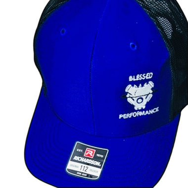 Blues Brothers Blessed Original Logo Trucker Hat Snapback Main View