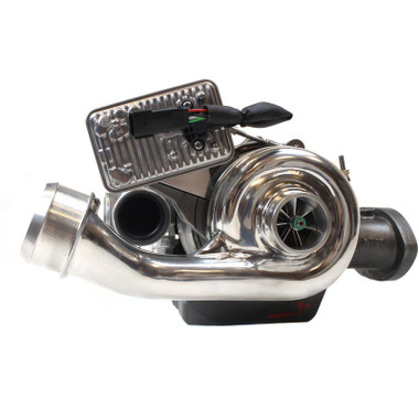 Industrial Injection XR1 Series Compound Turbocharger Front View