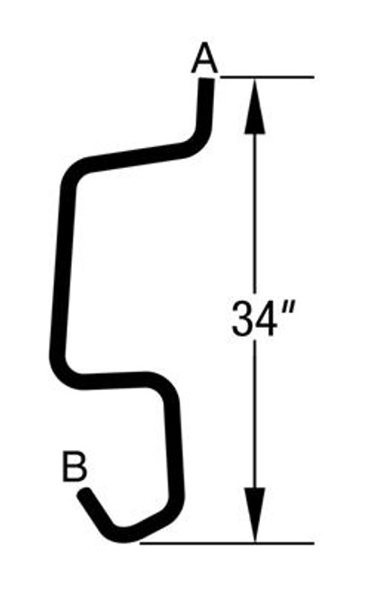 Dayco Molded Heater Hose 87889