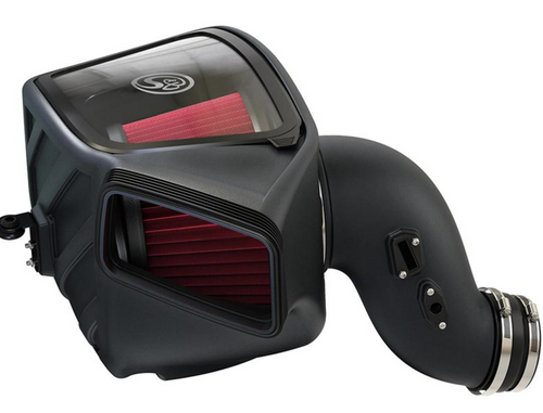 S&B Filters 75-5132 Cold Air Intake Side View 2019-2021 Cummins