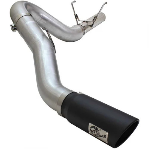 AFE ATLAS 5" DPF-BACK EXHAUST SYSTEM- Black Main View