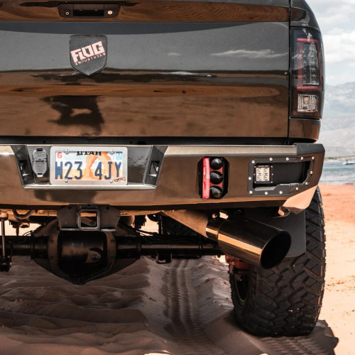 Flog SD Series Rear Bumpers - 2010-2018 Dodge Ram 6.7L 24V Cummins - Back View