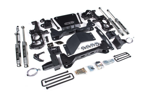 BDS Suspension  6.5" High Clearance Lift Kit - 2020-2022 GM 1 Ton Truck 4WD 