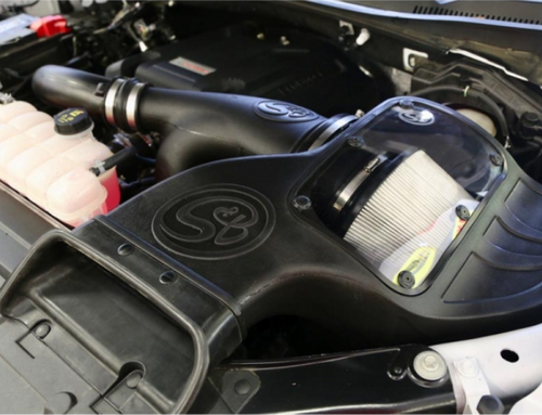 S&B Fitlers Cold Air Intake (Dry Filter) 2015-2017 F-150/Raptor 2.7L/3.5L (SBF75-5081D)-In Use View