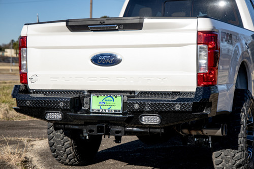 Bodyguard FT SERIES REAR BUMPER for 2017 to 2022 FORD F250/350/450 (KFF17BY) Side View