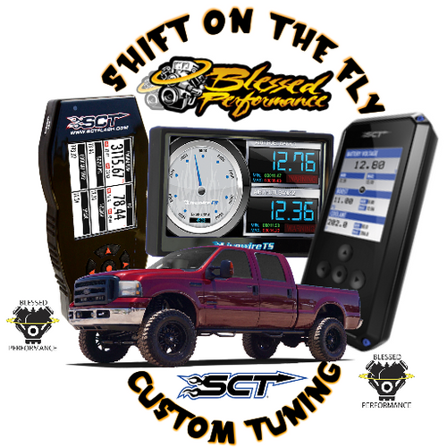 Blessed 6.0L Powerstroke Shift On The Fly Tuning (SOTF) for SCT Devices ONLY (BLESSED_SOTF_SCT)  White Background View