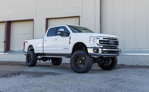 ReadyLift 8.5" LIFT KIT W/ FALCON SHOCKS AND RADIUS ARMS for 2017 to 2022 Ford F250/F350 4WD 6.7L Powerstroke - This View 