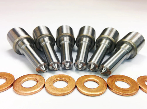 DDP Stage 4 INJECTOR NOZZLE SET for 1998.5 to 2002 Dodge 5.9L Cummins (DDP.NOZ-I9802-4) This VIew