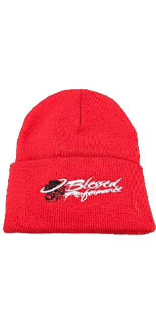 Blessed Performance Red Winter Beanie - Main View