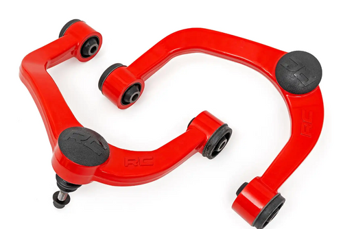 Rough Country Forged Upper Control Arms (OE Upgrade) 2009 to 2020 Ford F150 4WD-Red View