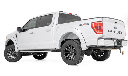 Rough Country Fender Flares (SF1) 2021 to 2023 Ford F150 2WD/4WD-In Use View
