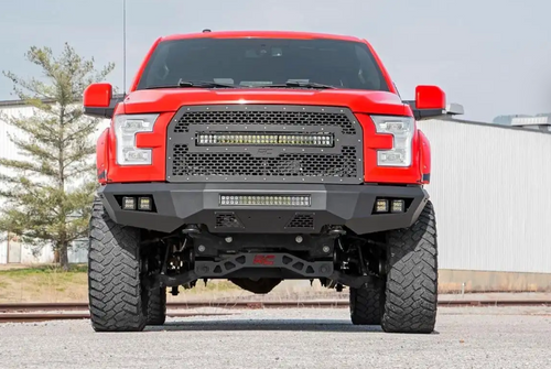 Rough Country Front Bumper 2015 to 2017 Ford F150 2WD/4WD (10770)-In Use View