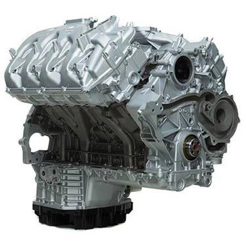 DFC DIESEL REMANUFACTURED LONG BLOCK CRATE ENGINE 2017-2019 FORD 6.7L POWERSTROKE (DFC671719LB)-Back View