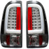 Recon Chrome OLED Tail Lights 2008 to 2016 Ford Super Duty (REC264293CL)-Main View