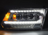 AlphaRex LUXX Series Chrome LED Projector Headlights 2010 to 2018 Ram 2500/3500 (ARX880559)-Light View