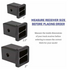 GEN Y Hitch Mega Duty 21K Drop Hitch W/Dual Ball 9" Drop (Universal 2.5" Shank 21,000 LB Towing Capacity) 3,000 LB Tongue Weight (GH-614)-Informational View