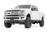  Rough Country 4.5 Inch Lift Kit for 2017 to 2022 Ford Super Duty 4WD - Angle View
