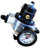 Blessed Performance Regulated Return Fuel System 2003-2007 Ford 6.0 Powerstroke - Close Gauge View