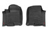 Rough Country Sure-Fit Floor Mats for 2019 to 2024 Chevy/GMC 1500/2500HD/3500HD (SM21612) Front View