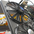 Blessed Performance Direct-Fit Quad Electric Fan Kit  Side View
