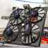 Blessed Performance Direct-Fit Quad Electric Fan Kit  Full View