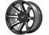 Rough Country 81 Series Wheel One-Piece | Semi Gloss Black w/machined spokes | 20x9 | 5x150 | +18m