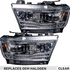 Recon Projector Headlights OLED DRL & Scanning Switchback LED Signals  for 2019-2023 Dodge RAM 1500