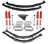 Skyjacker 4 in. Suspension Lift Kit with Front and Rear Leaf Springs for 2003-2004 Ford 6.0L F250F350 4WD