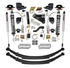Skyjacker 6 in. ADX 2.5 Remote Reservoir Coilover Suspension Lift Kit With Rear Leaf Springs 2025-2026 Ford F250/F350