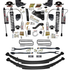 Skyjacker 6 in. ADX 2.5 Remote Reservoir Coilover Suspension Lift Kit With Rear Leaf Springs 2025-2026 Ford F250/F350