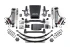 BDS 6 Inch Lift Kit FOX Performance Elite Coilover 2007-2013 Chevy Silverado\GMC Sierra 1500 4WD - Leaf Spring