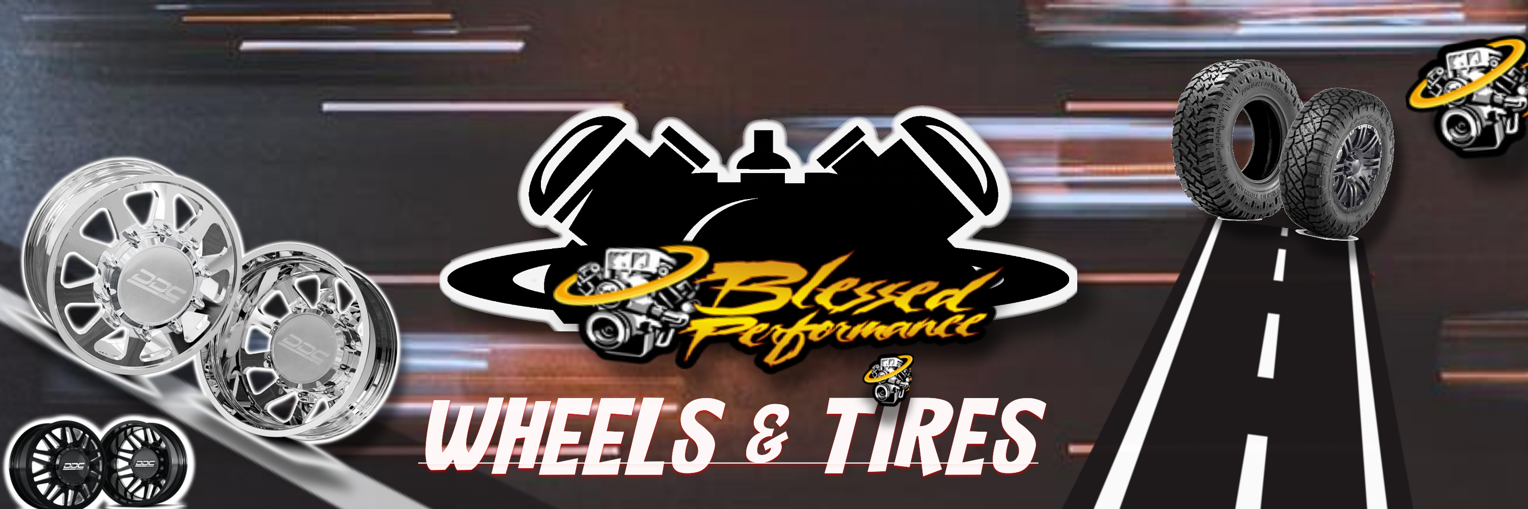 Blessed Performance is one of 2 company's whom carry Rough Country products including wheels and tires, and MUCH MORE! 