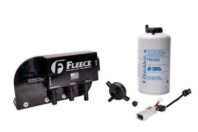 Fleece Performance Under Bed Fuel Filter Assembly for 2017-2024 Ford ...