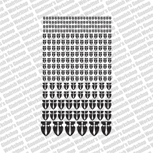 Black Shield & White Sword