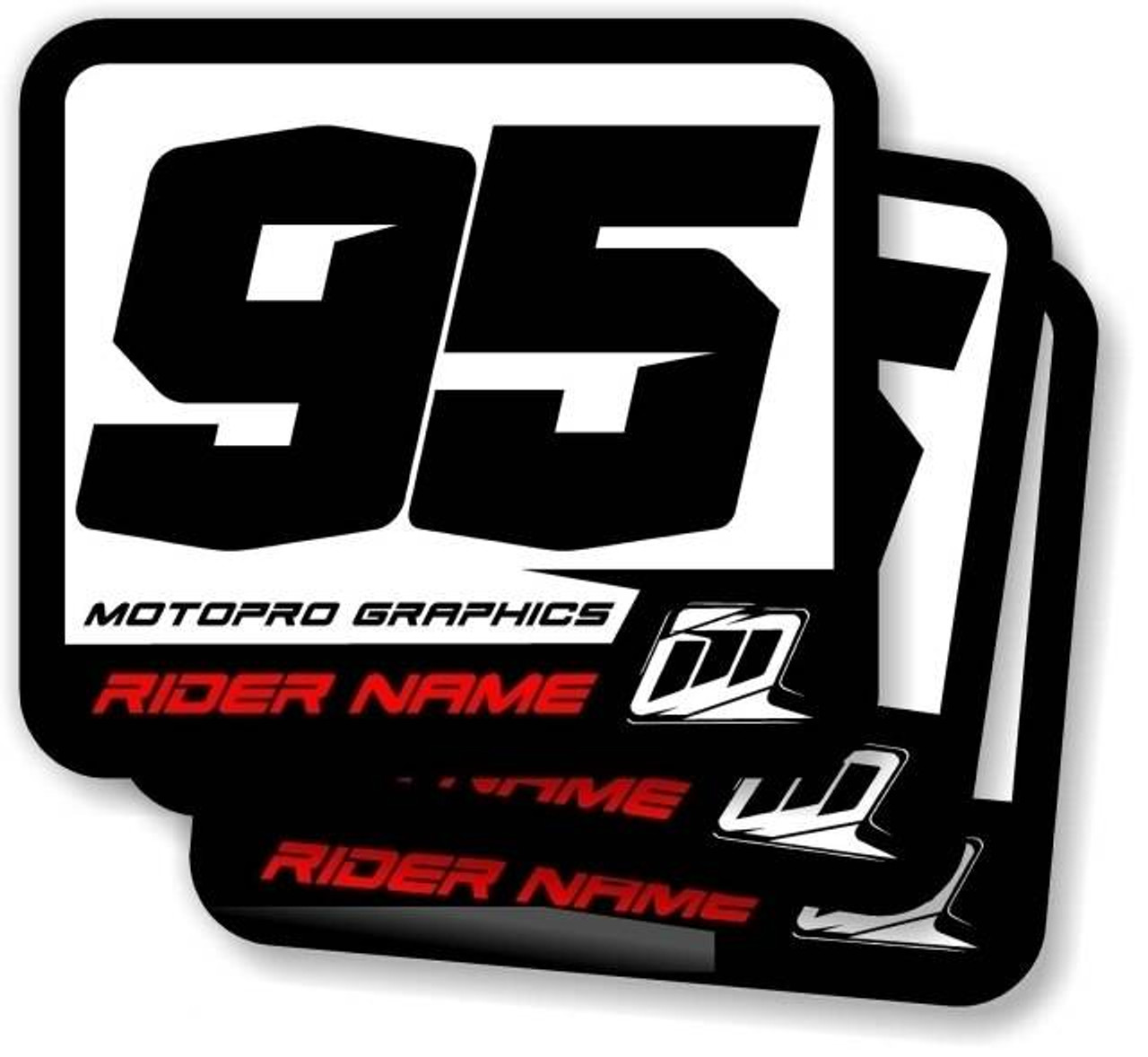 Custom Cobra Dirt Bike SCALE Graphics Set - MotoPro Graphics