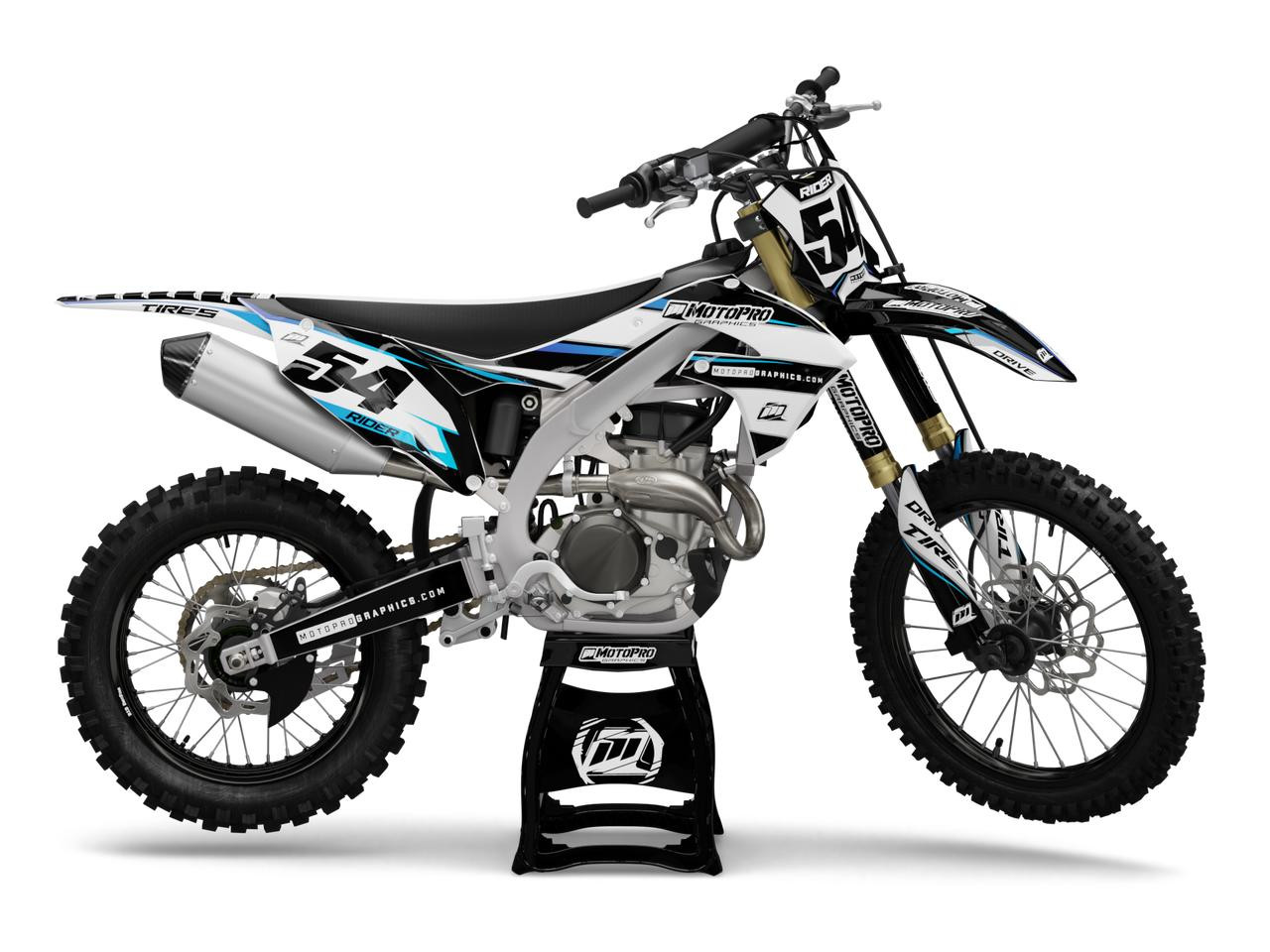 写真・グラフィック MOtika Custom Kawasaki Dirt Bike SHOT Series Graphics - FREE SHIPPING