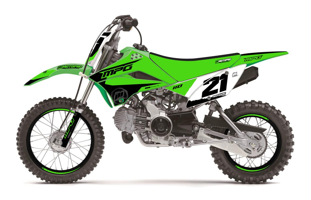 Kawasaki klx 110 pit shop bike