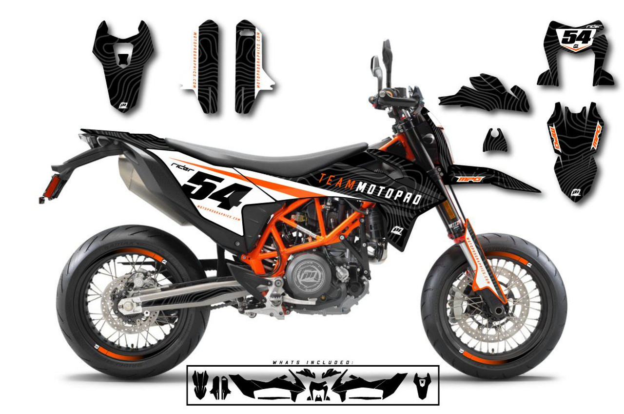 Custom Cobra Dirt Bike SCALE Graphics Set - MotoPro Graphics