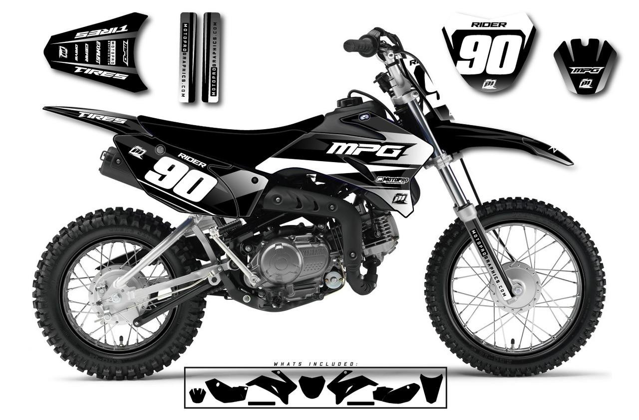 バイク YAMAHA TTR110 Yamaha TTR110 Pit Bike LAZY Series Graphics - FREE SHIPPING