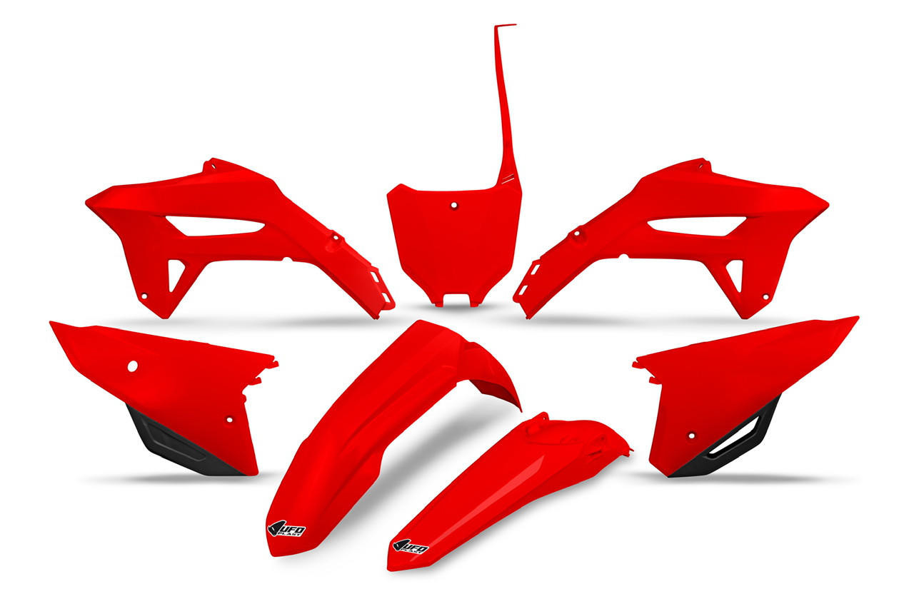 full UFO Plastic Set 2021-2024 Honda Crf 250R/450R - OEM Red