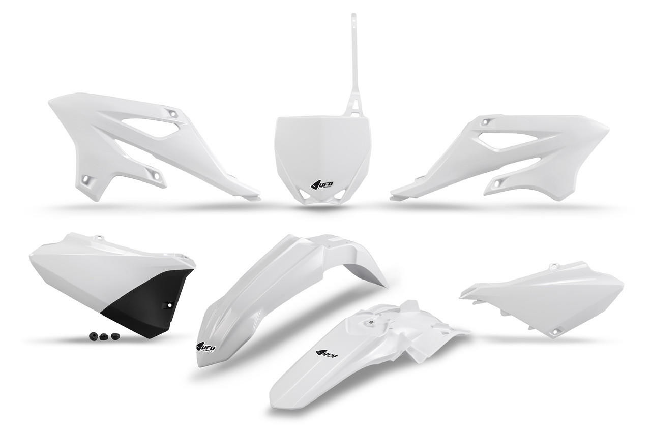 Yamaha YZ 85 full plastics kit - White | Motopro Graphics