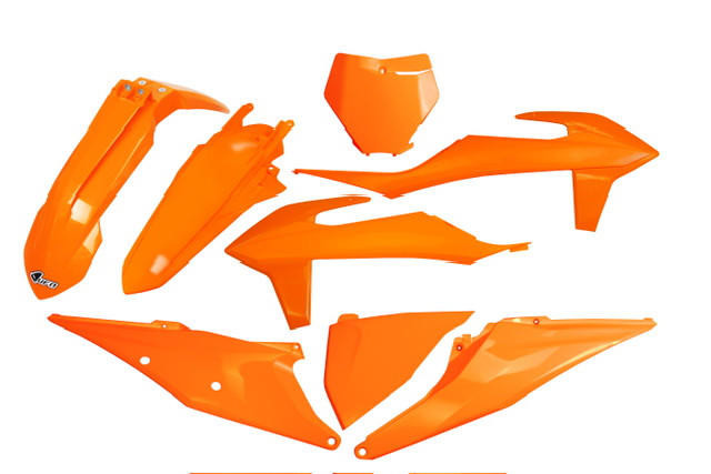 UFO KTM 2019-2022 Big Bike Full Plastic Kit Orange | Motopro Graphics