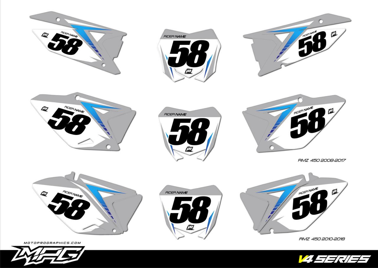 Suzuki Number plates V4 | Motopro Graphics