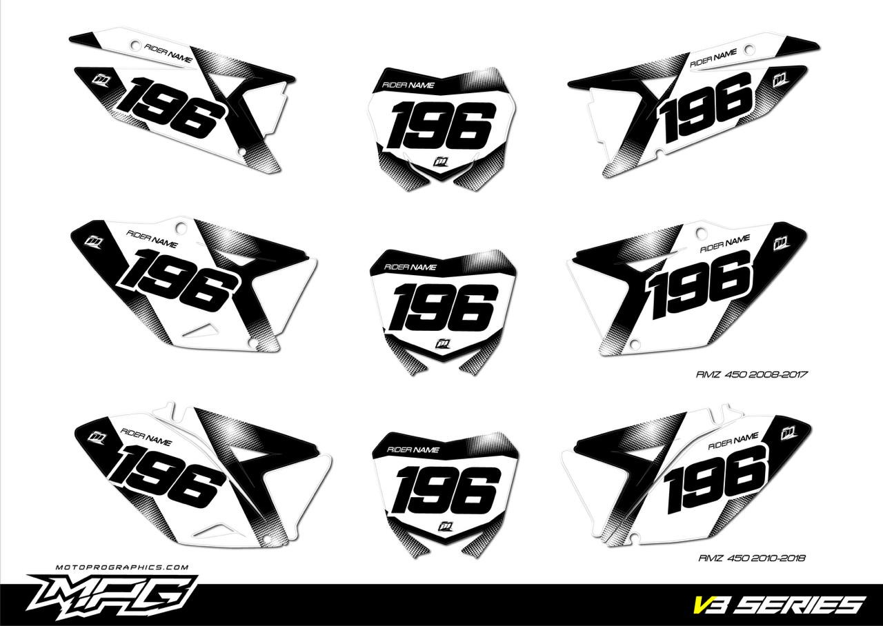 Suzuki Number plates V3 | Motopro Graphics