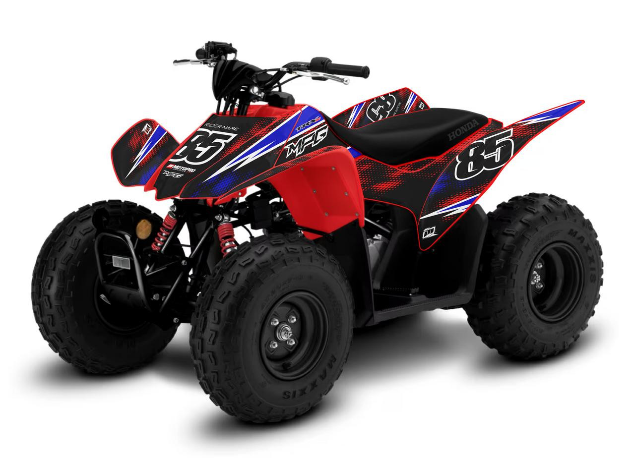 Custom Honda TRX 90 NRGY Series Graphics | Motopro Graphics