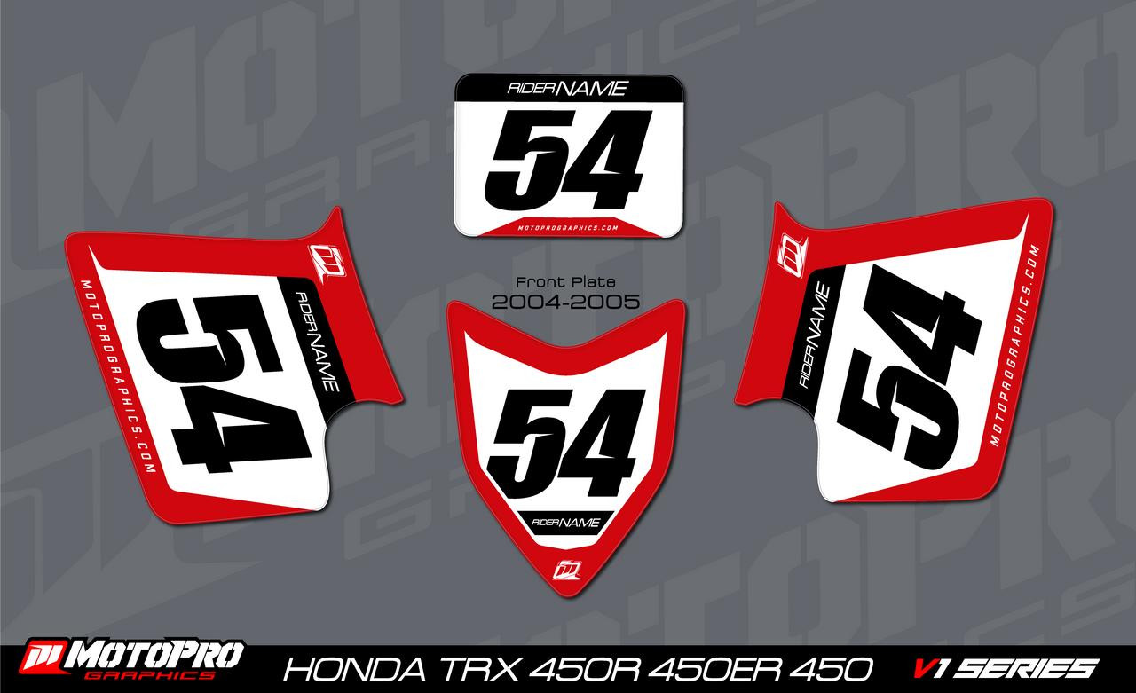 Maier Number Plate 7X10 YFZ450 TRX450R KFX450R LTR450 TRX400EX - Foto 8