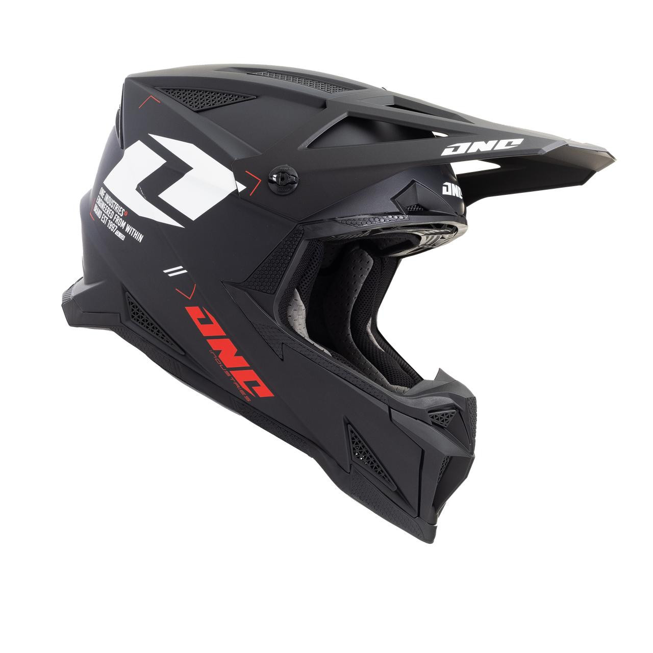 X-297 Helmet - Focus Black/White | Motopro Graphics
